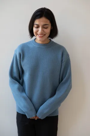 Auralee | French Merino Rib Knit Pullover