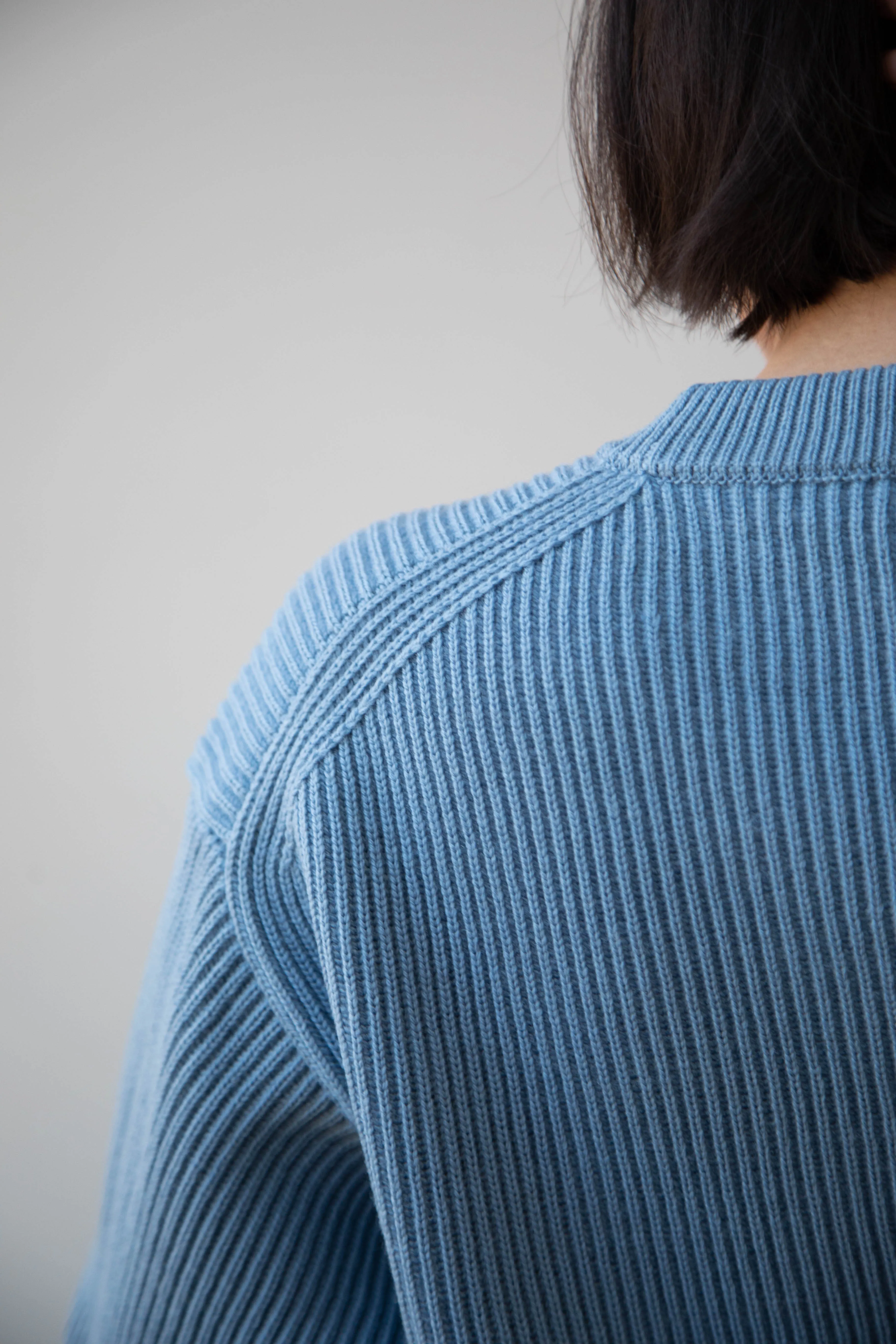 Auralee | French Merino Rib Knit Pullover