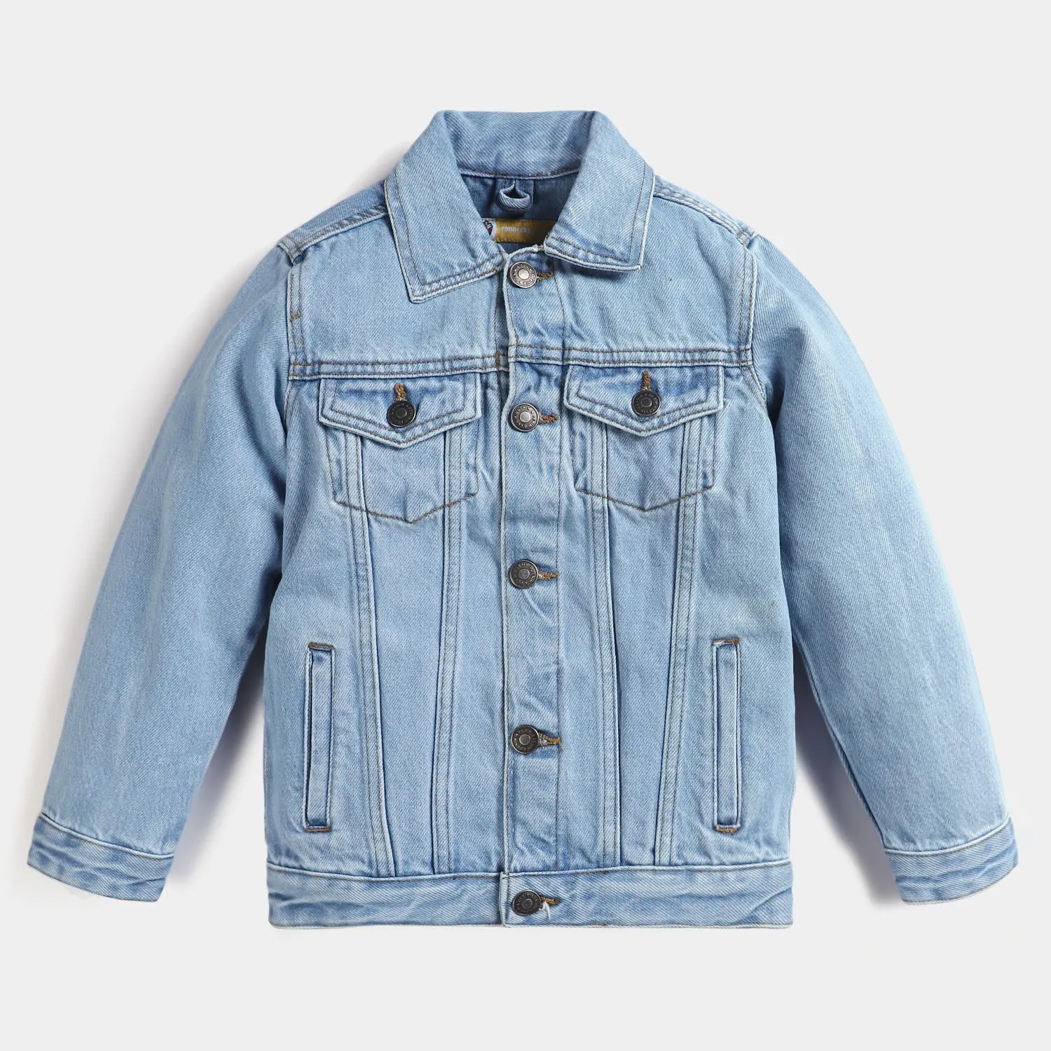 Boys Denim Jacket Basic - Ice Blue