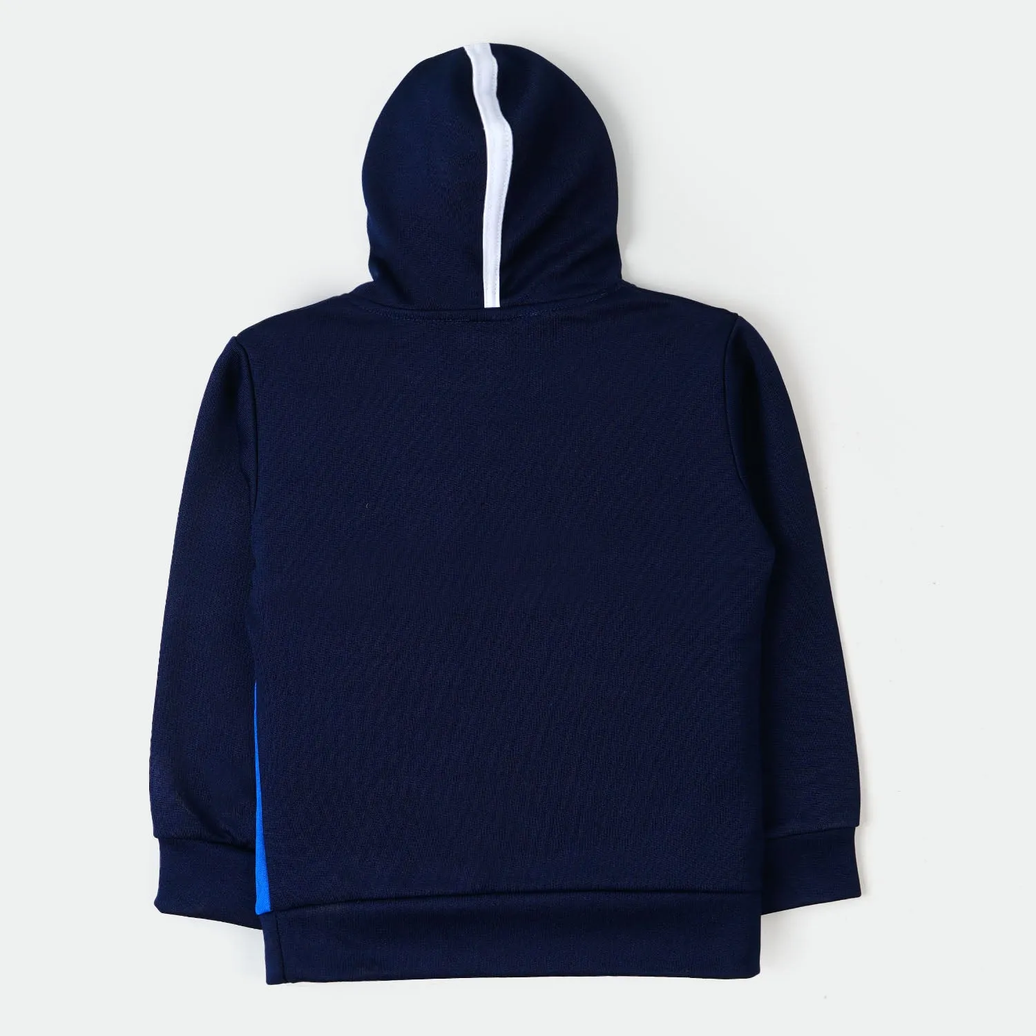 Boys Knitted Jacket Further Faster-Navy