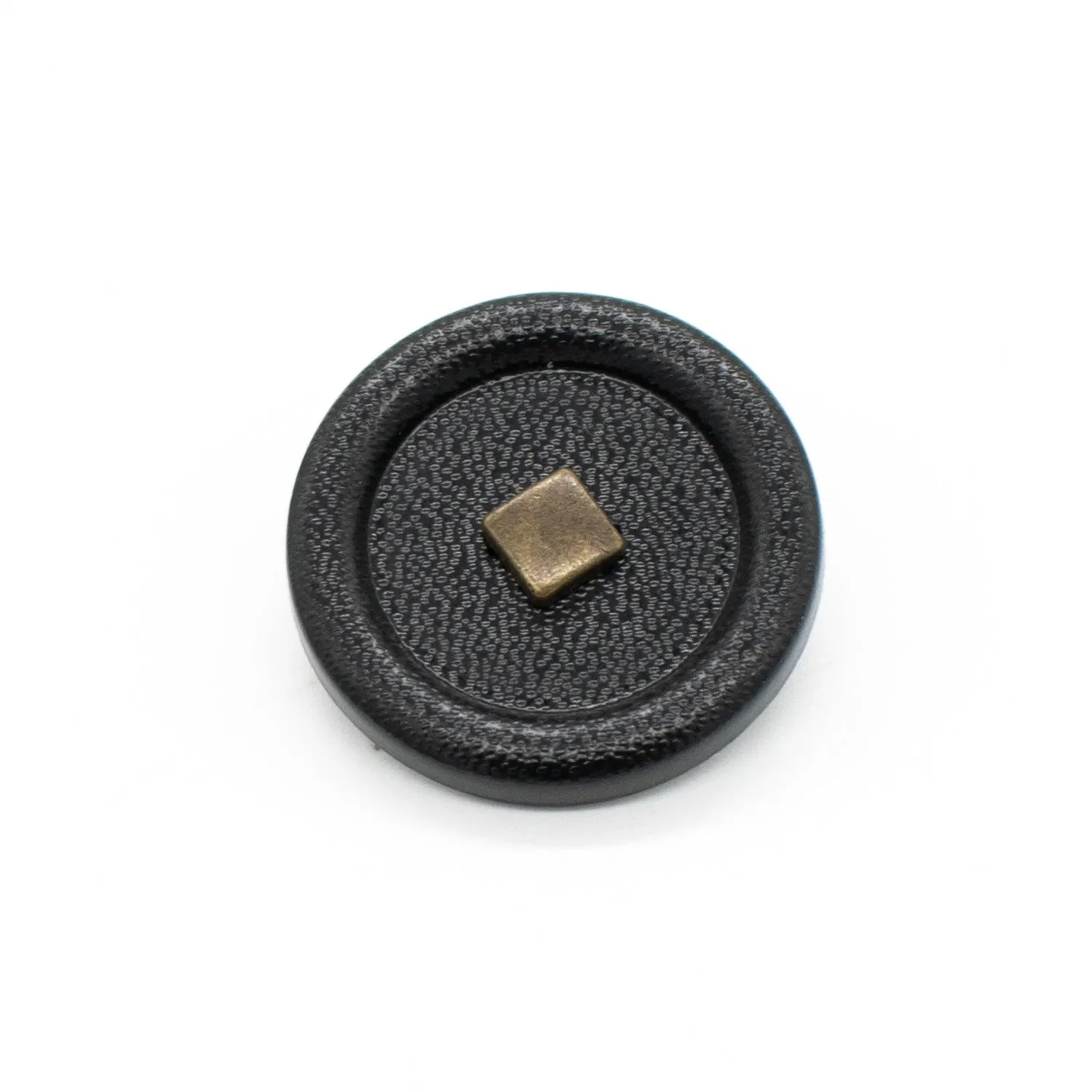 Brass Metal Central Leather Shank Button