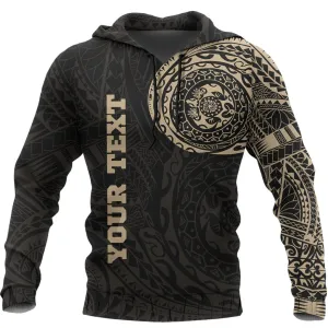 Custom - Polynesian Tattoo Style Hoodie Version 2.0 A7