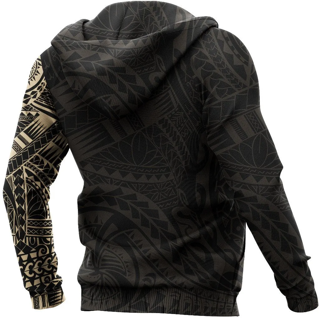 Custom - Polynesian Tattoo Style Hoodie Version 2.0 A7