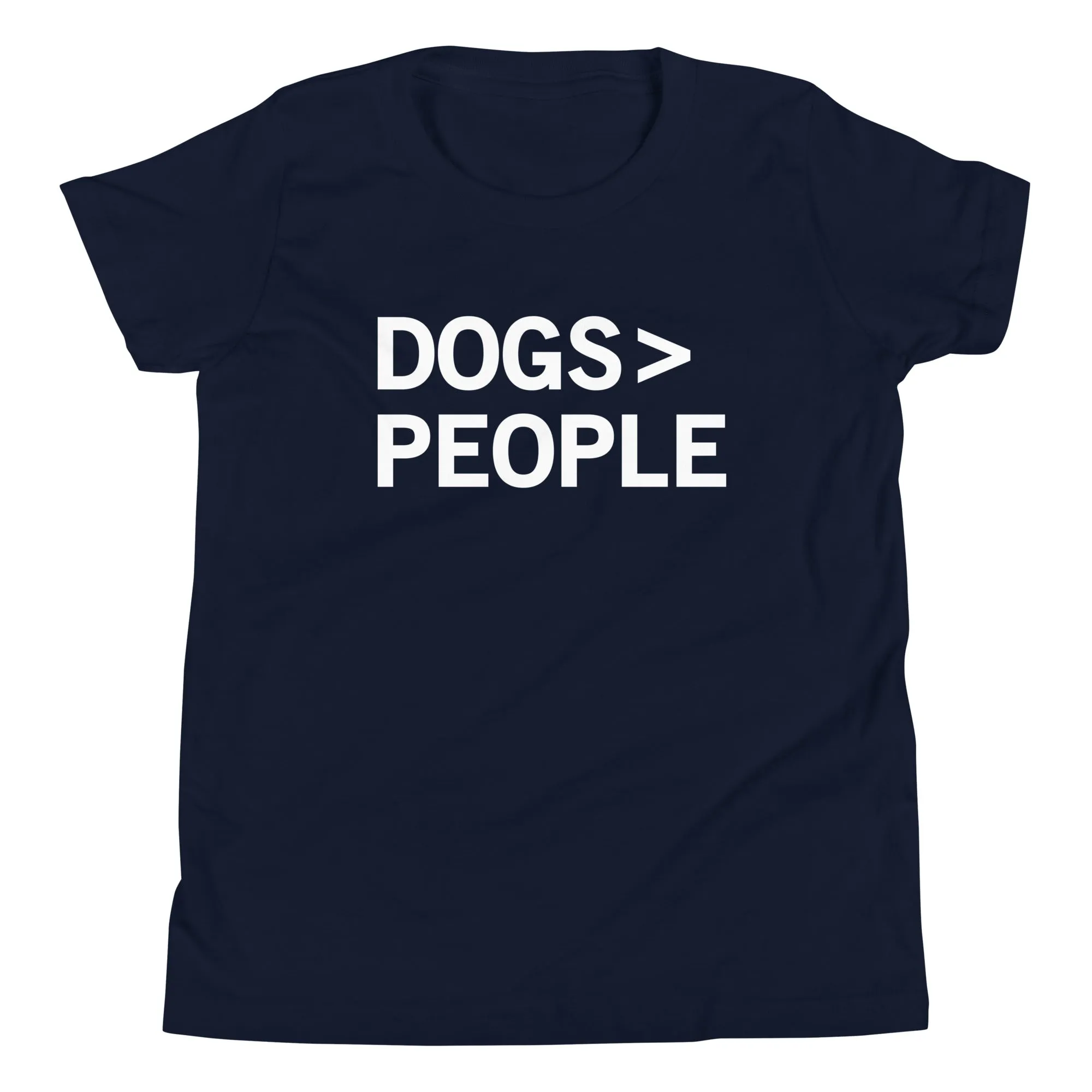 Dogs>People Kid's Youth Tee