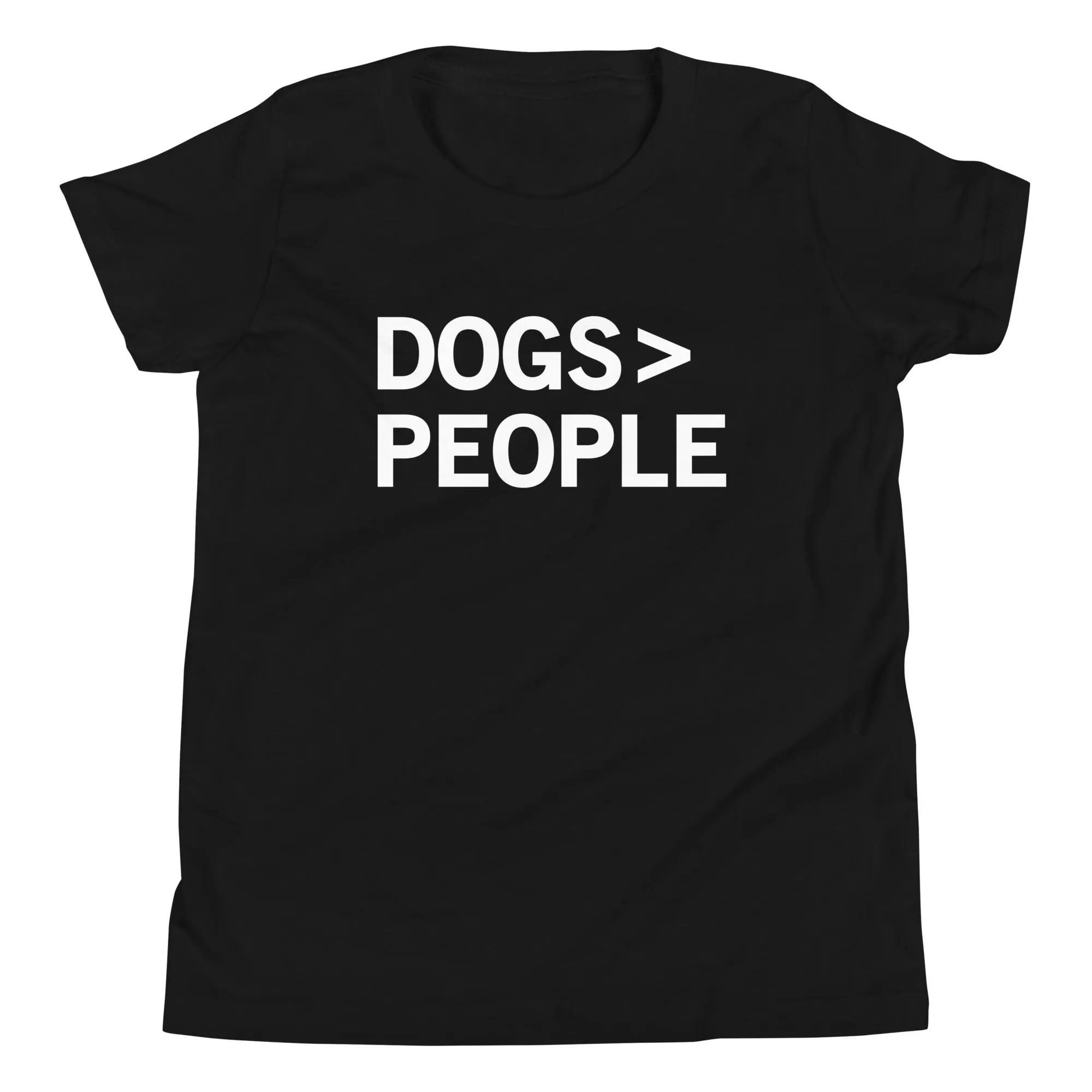 Dogs>People Kid's Youth Tee