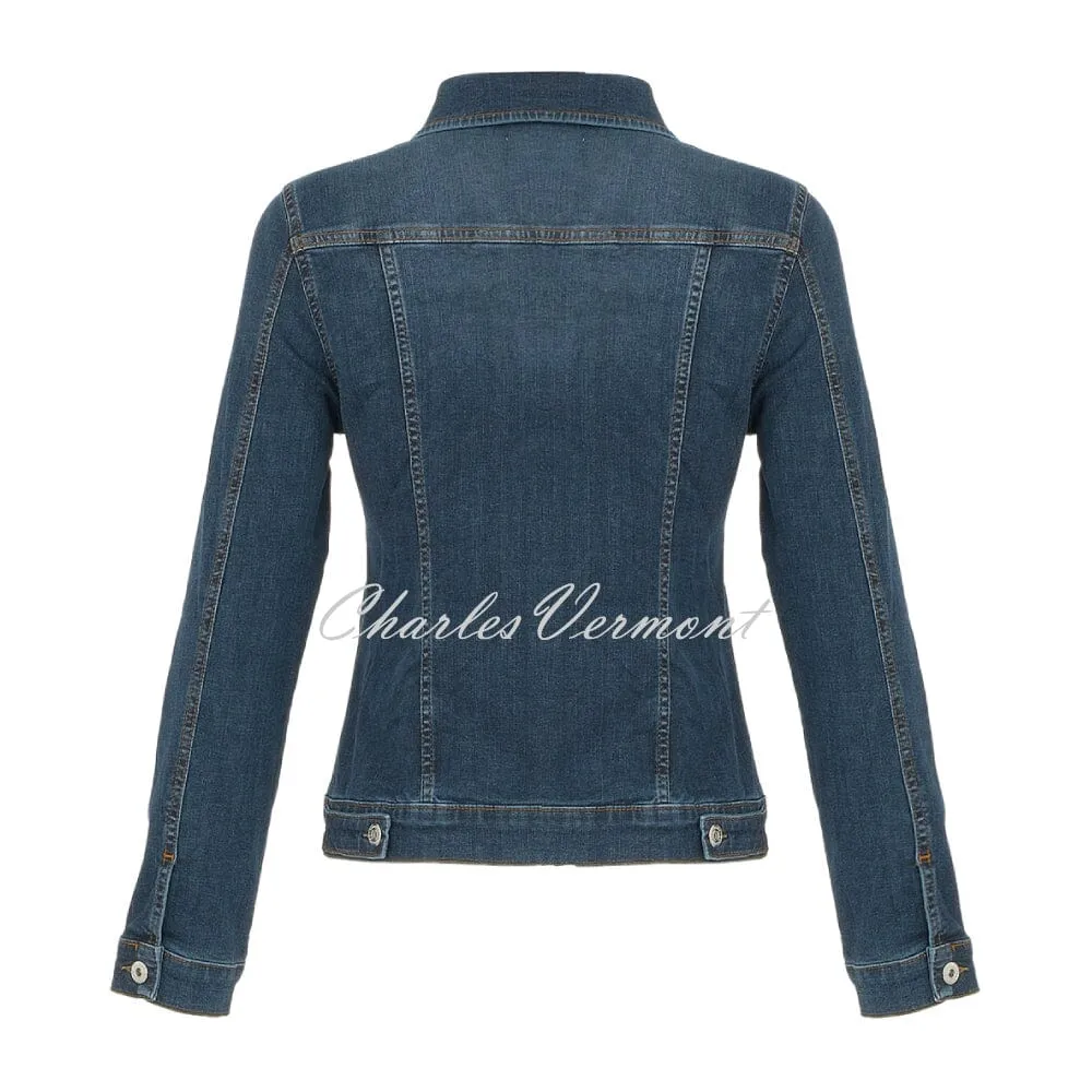 Dolcezza 'Never Without My Jeans' Embellished Denim Jacket - Style 74400