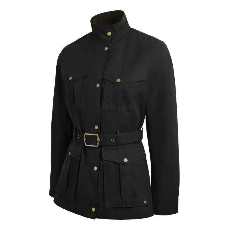 Fairfax & Favor Sadie Wax Safari Ladies Jacket - Black