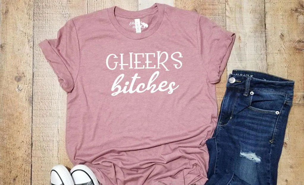 Future Mrs. | Cheers Bitches Bachelorette Party Bridal Wedding Party Shirts