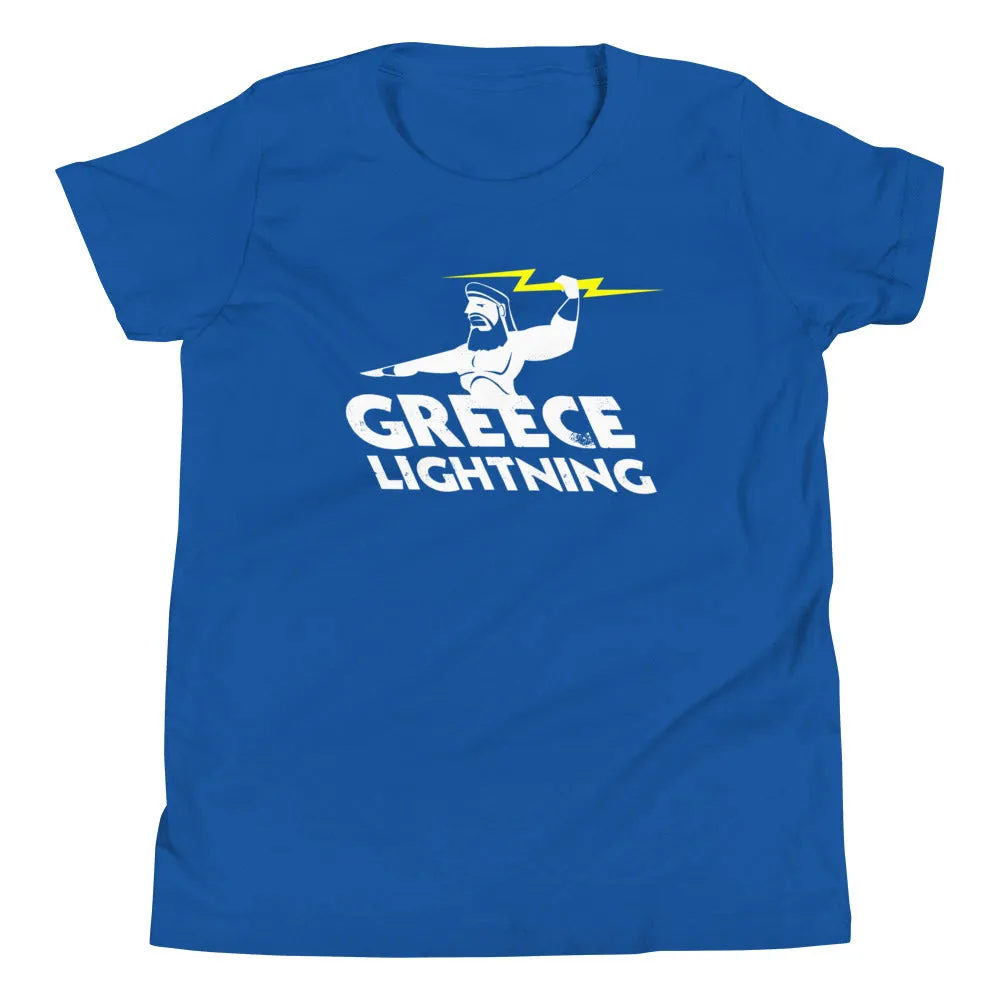 Greece Lightning Kid's Youth Tee