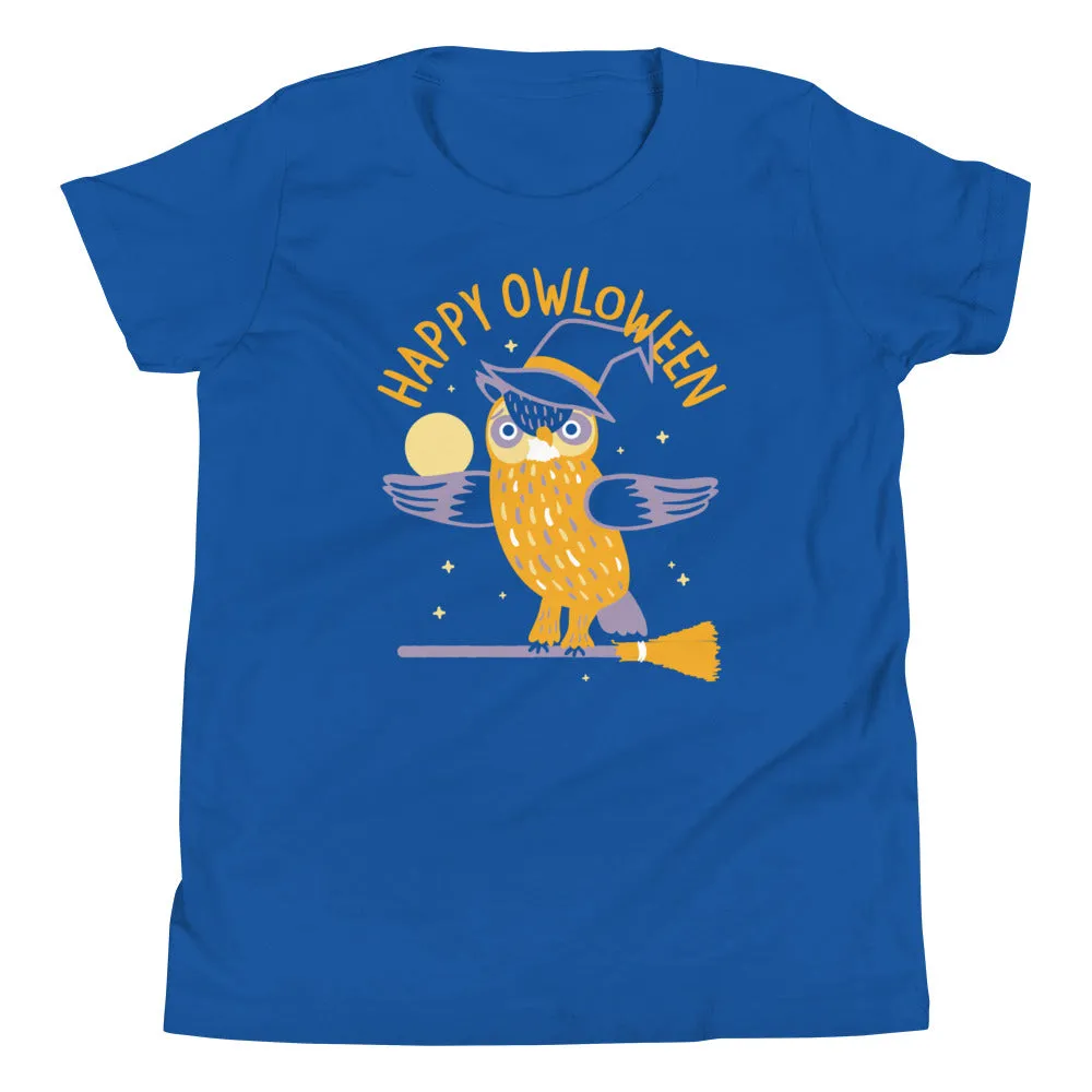 Happy Owloween Kid's Youth Tee