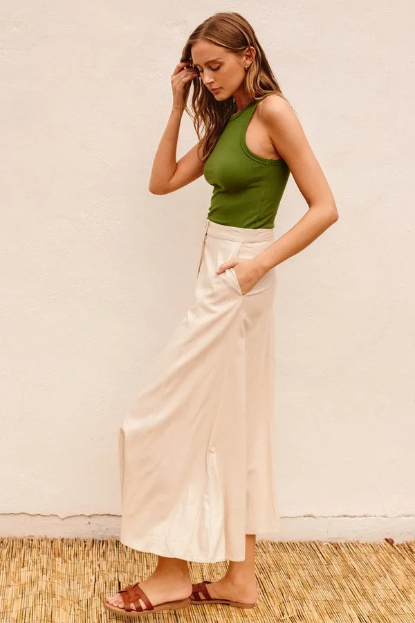 Heaven Sent Flared Maxi Skirt