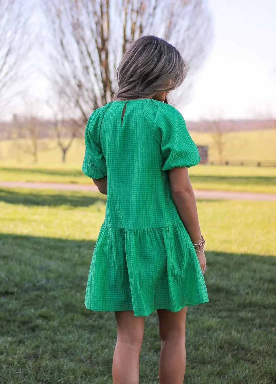 Kelly Green Delight Dress