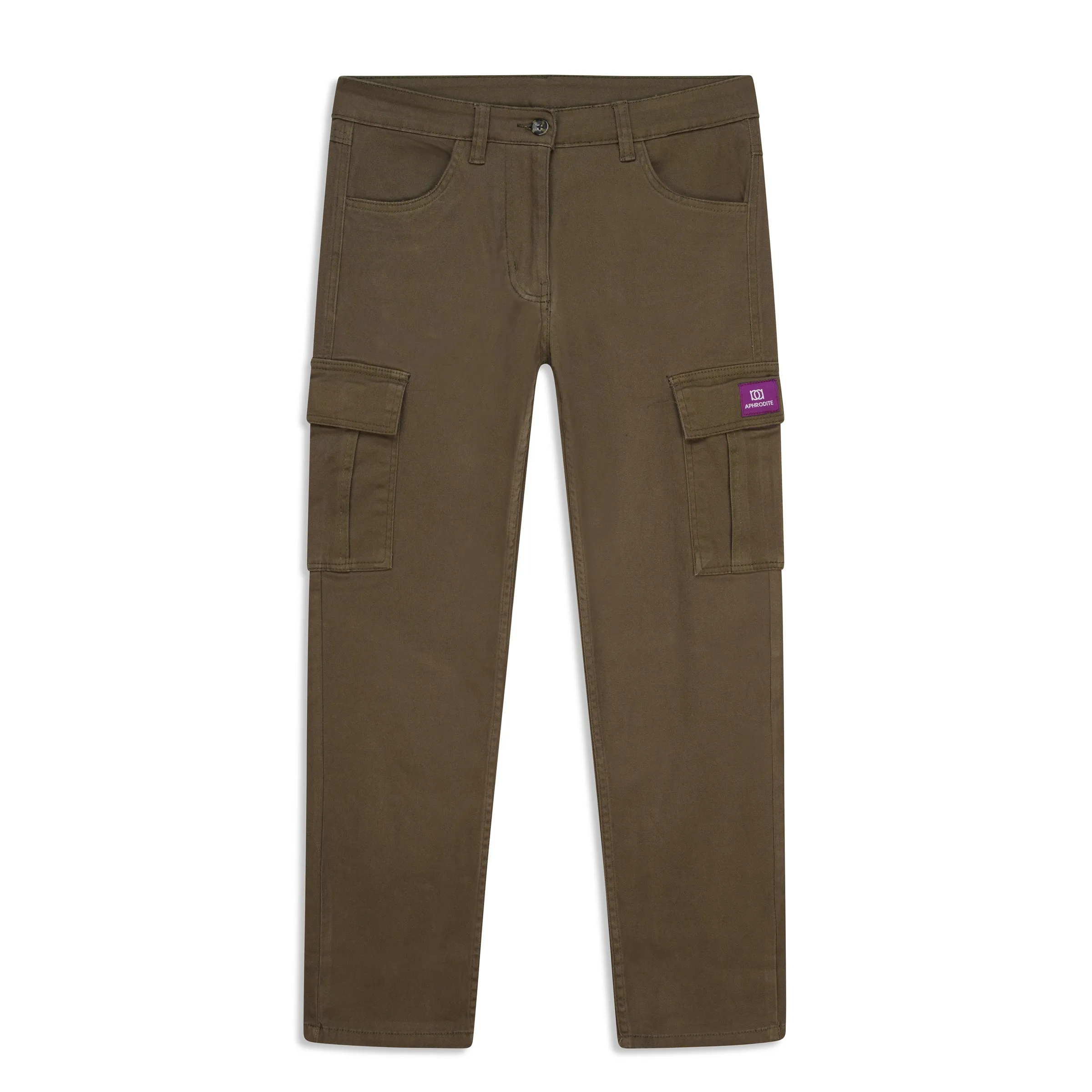 Ladies Cargo Pant - Olive