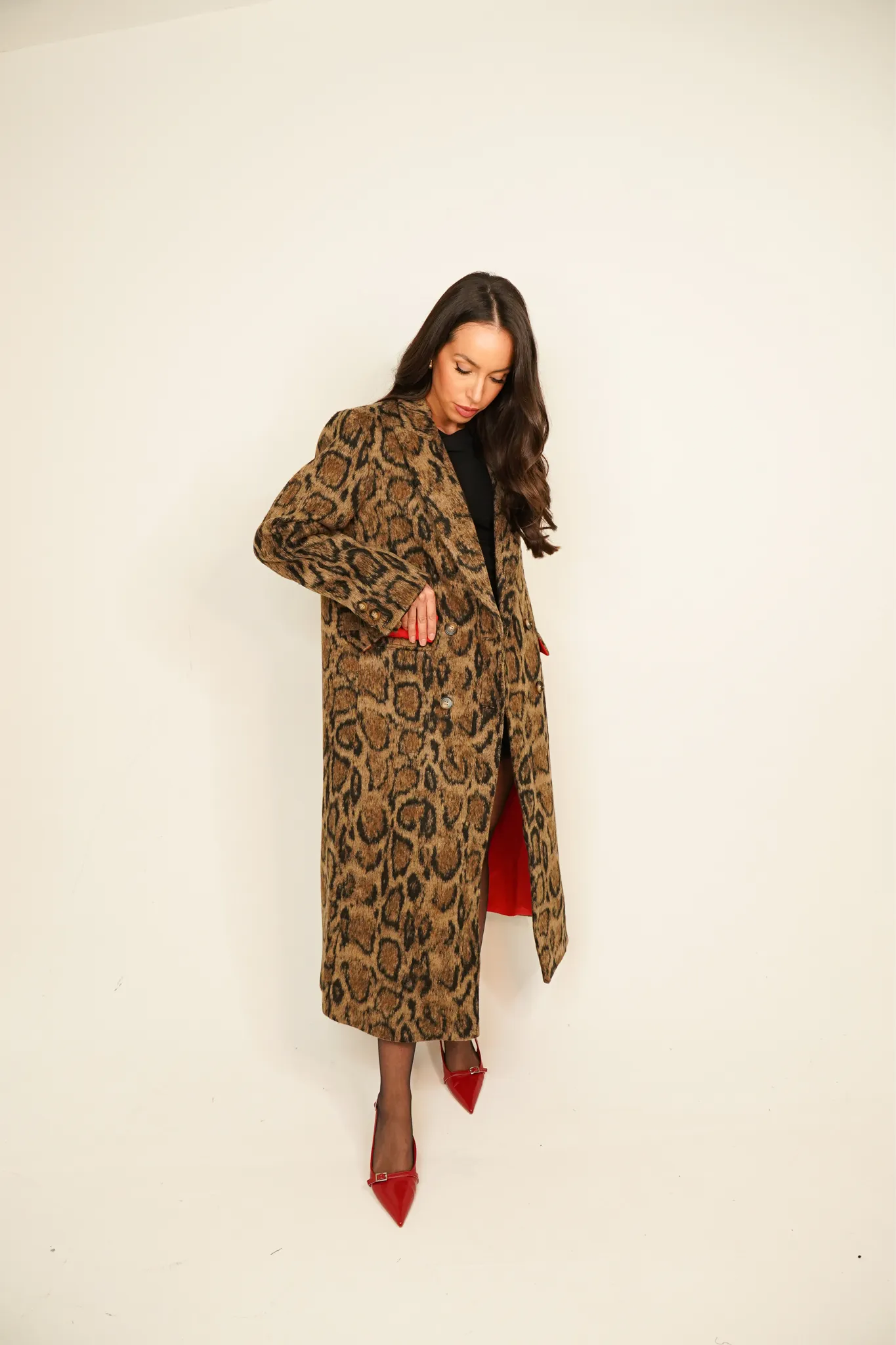 Love Laura Limited Edition Coat In Leopard