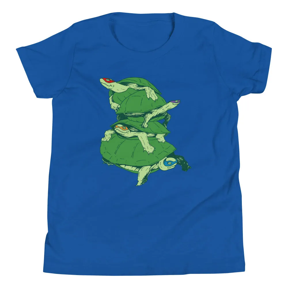 Masked Turtles Kid's Youth Tee