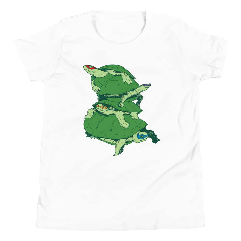 Masked Turtles Kid's Youth Tee