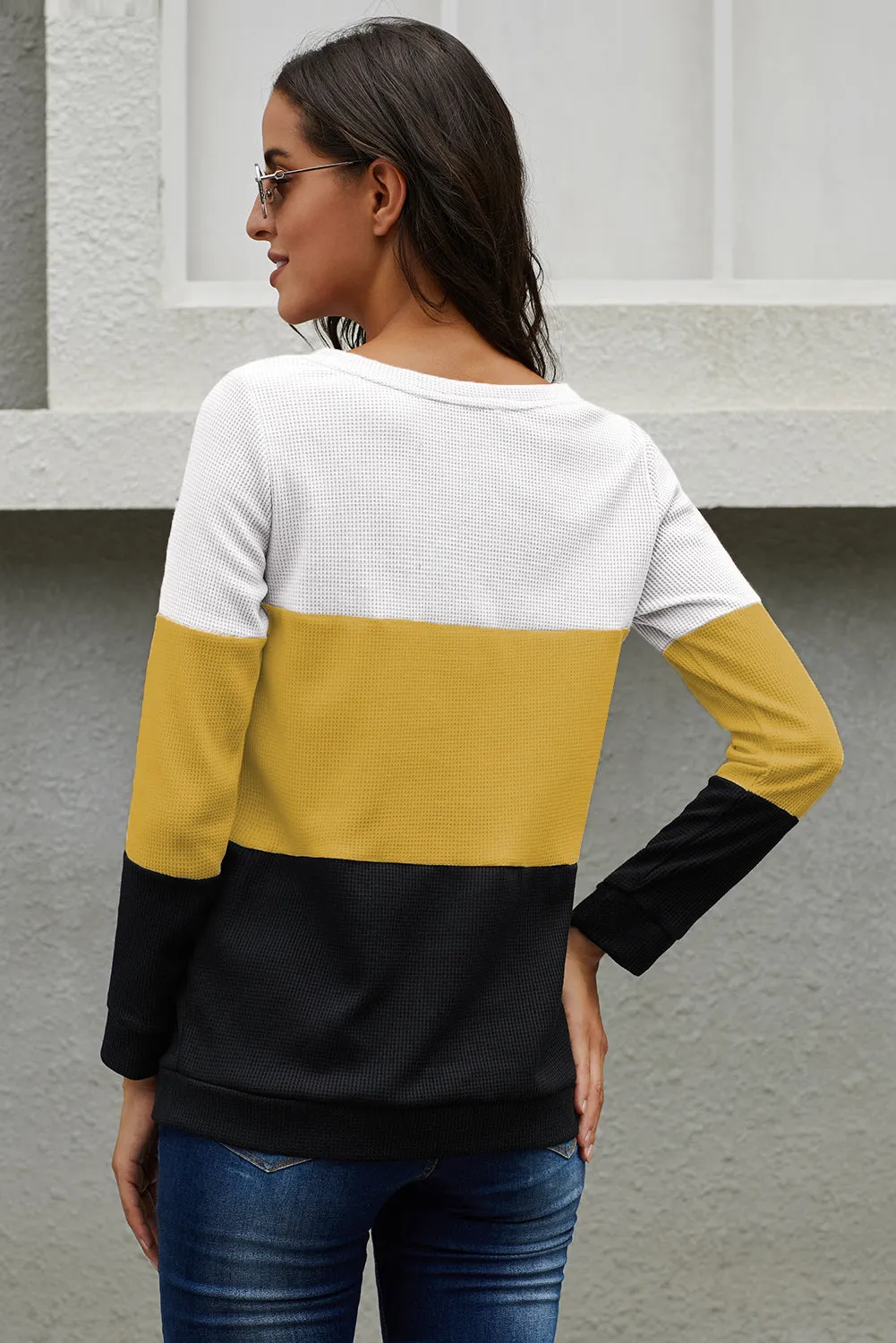 Miller Colorblock Cozy Thermal Top