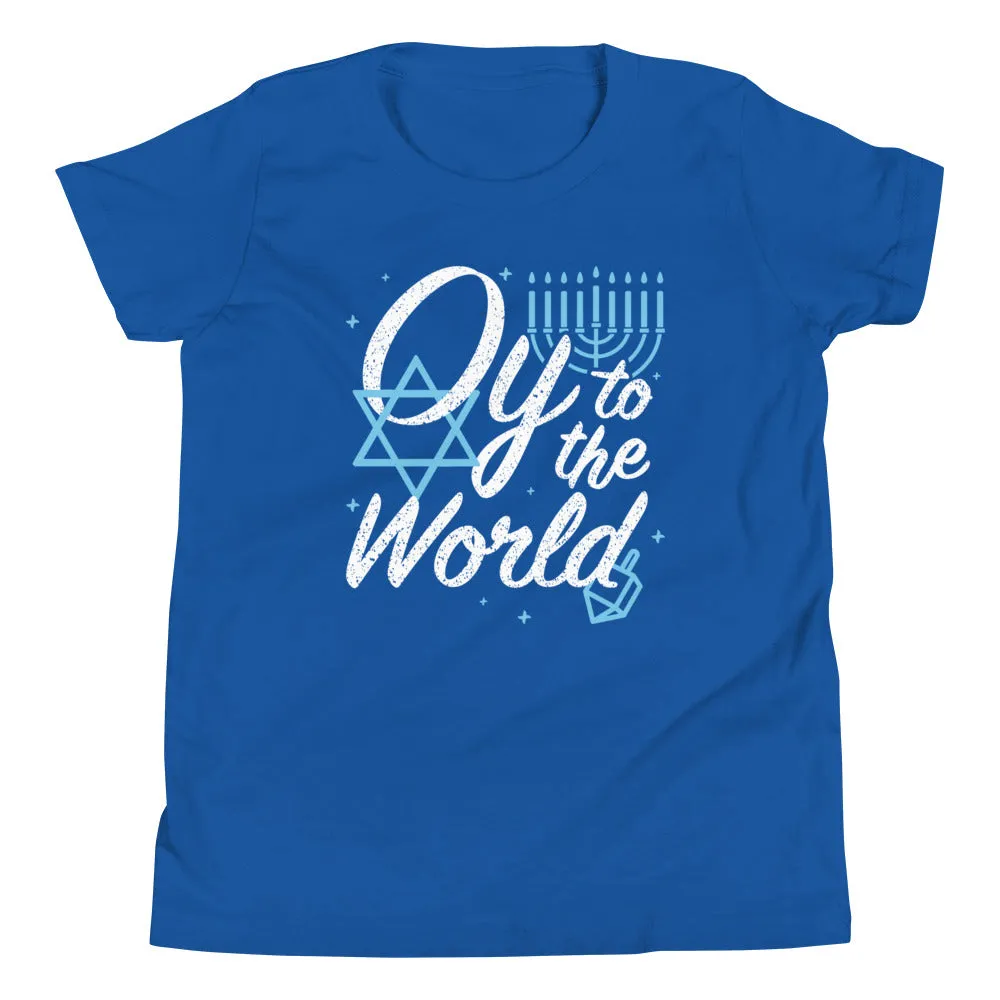 Oy To The World Kid's Youth Tee