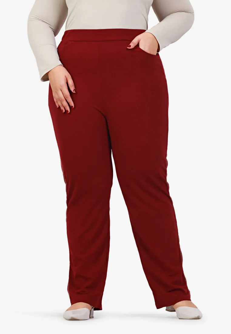 Parker (Improved Cut) Stretch Work Pants - Maroon