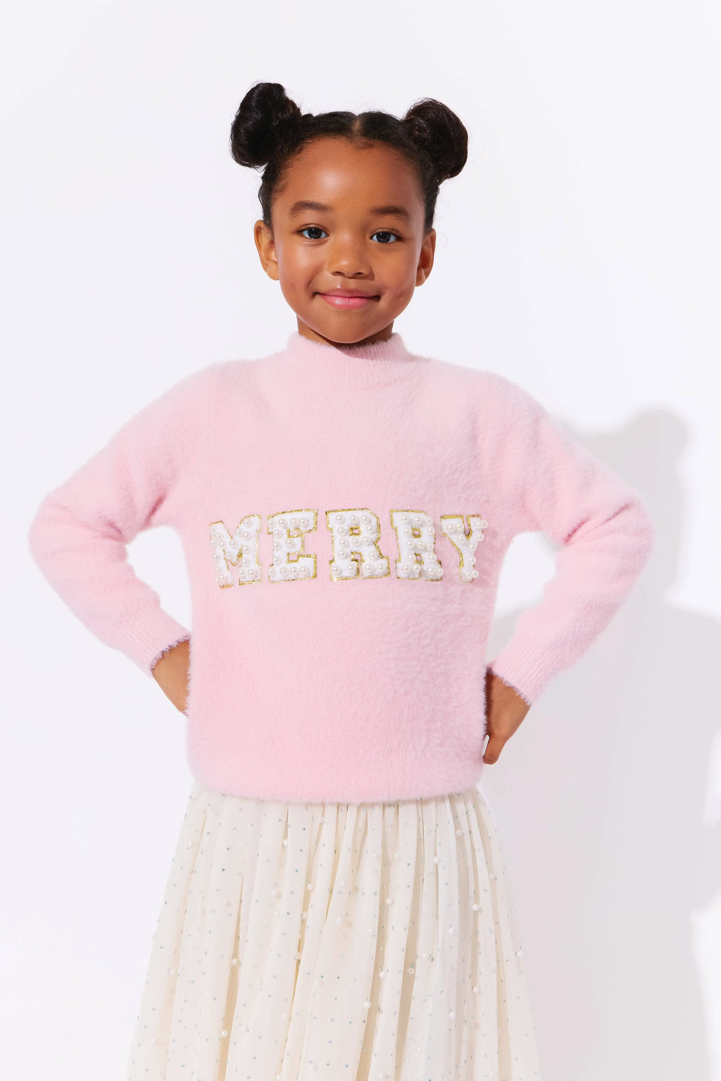 Pink Merry Pearl Sweatshirt