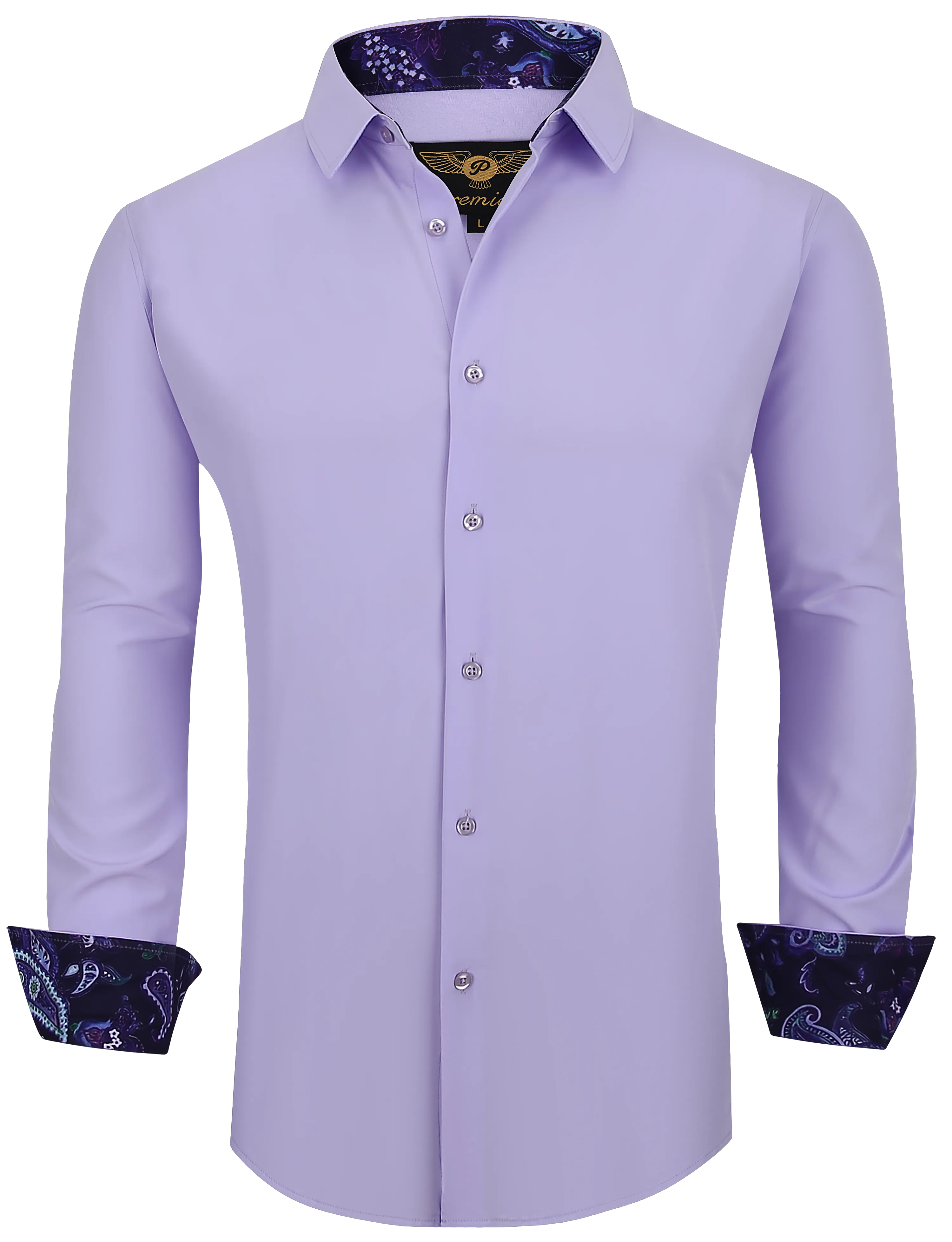 PREMIERE SHIRTS: ROYAL ORCHID