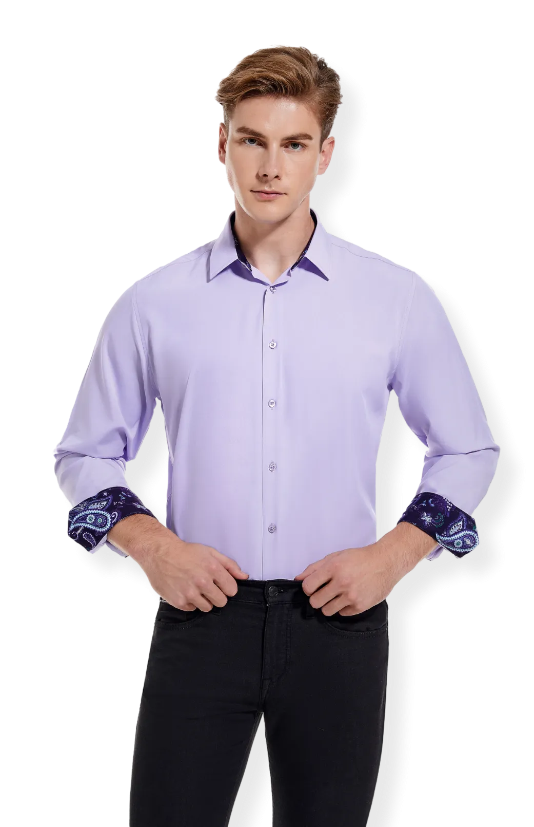 PREMIERE SHIRTS: ROYAL ORCHID