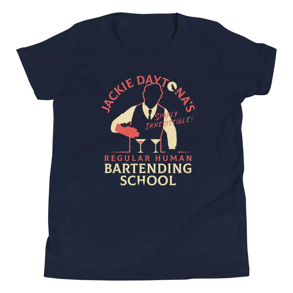 Regular Human Bartending School Kid's Youth Tee