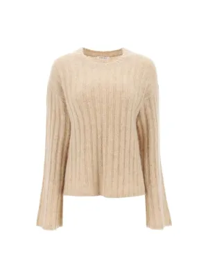 Ribbed Knit Organic Sweater