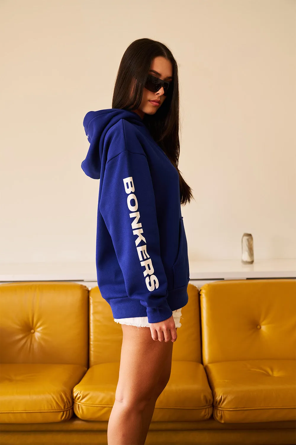 Royal Blue Smiley Originals Hoodie