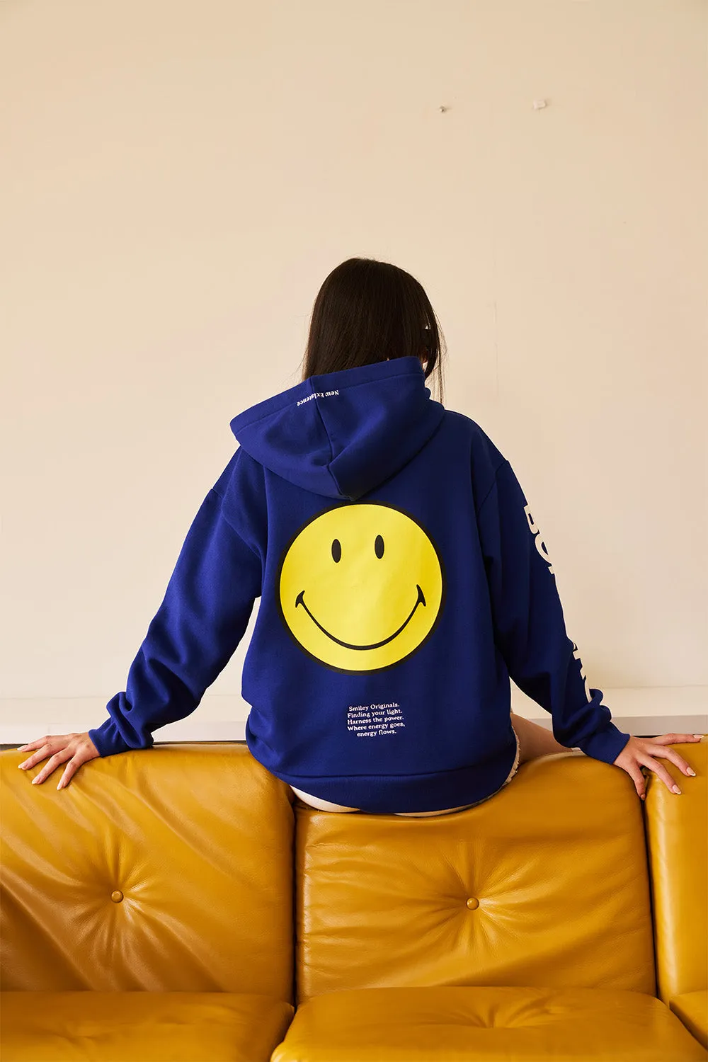 Royal Blue Smiley Originals Hoodie