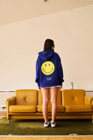 Royal Blue Smiley Originals Hoodie