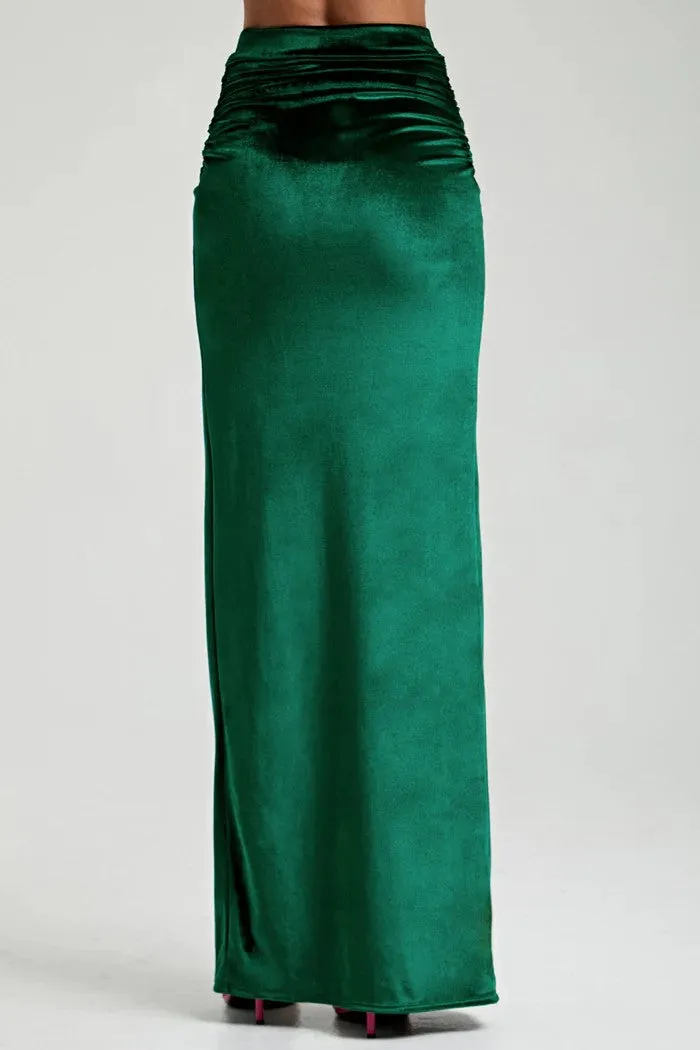 Slit Maxi Skirt