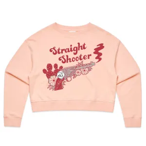 Straight Shooter Cropped Sweater