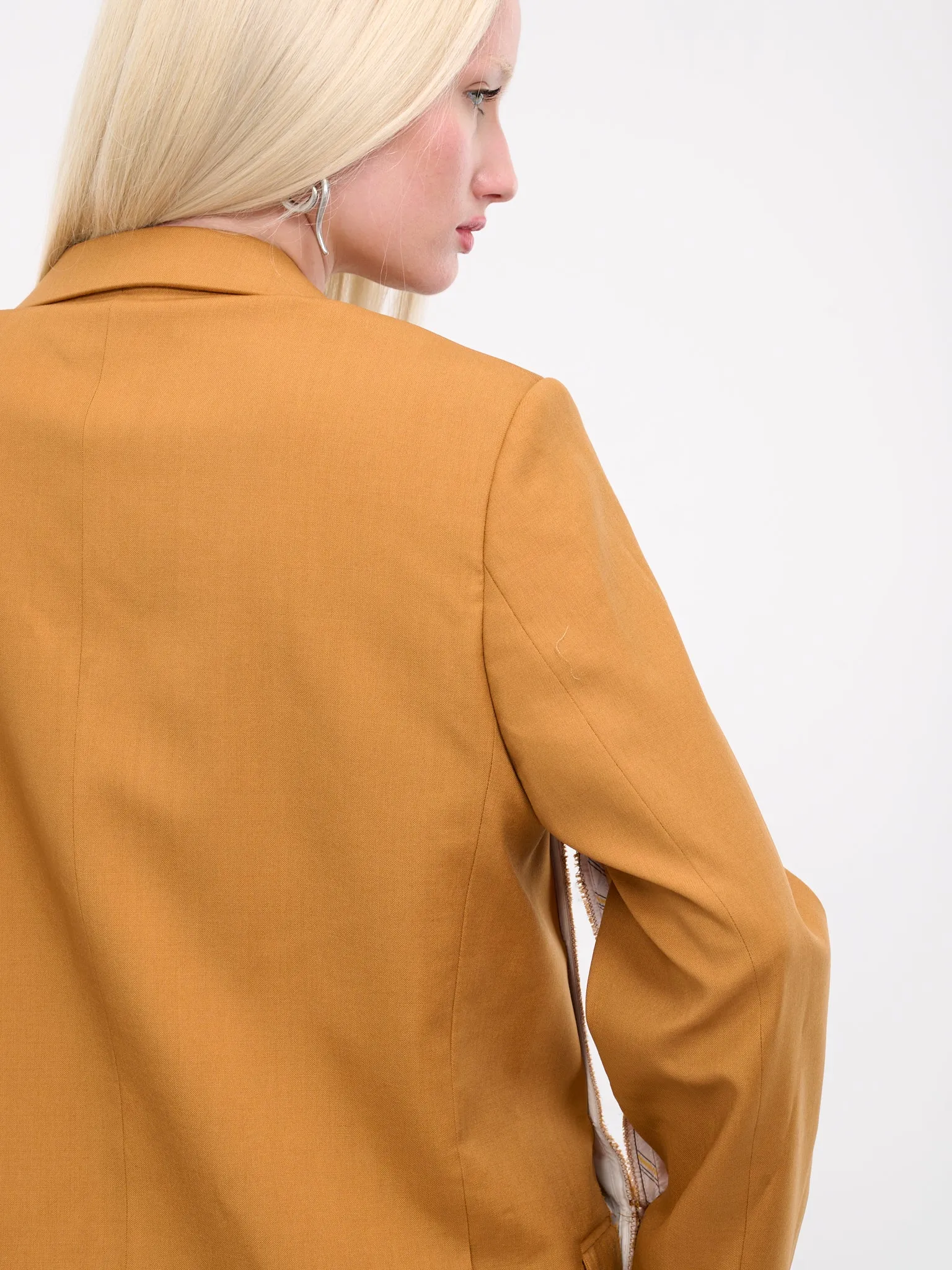 Structured Blazer (GIMA0259SU-UTWA20-PUMPKIN)