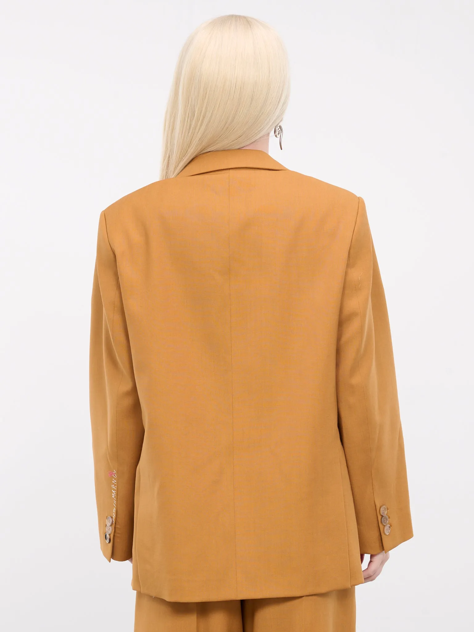 Structured Blazer (GIMA0259SU-UTWA20-PUMPKIN)