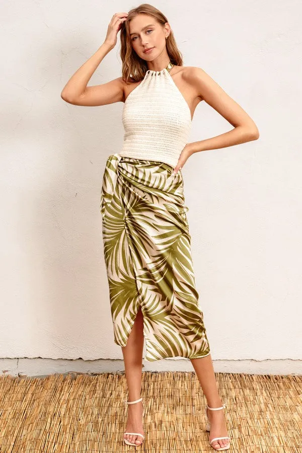 Tropical Adventures Sarong Skirt