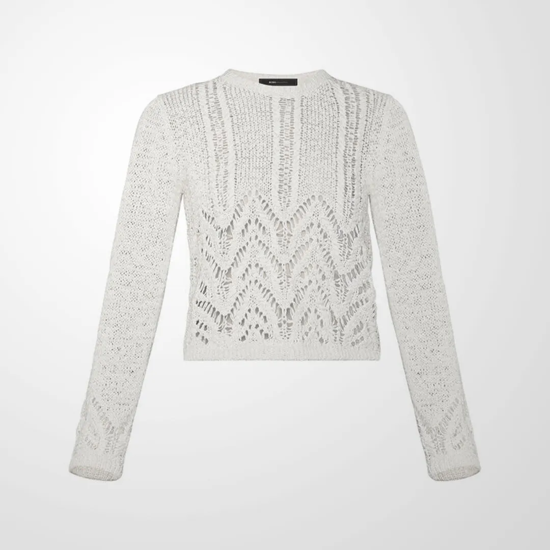 ZigZag Knit Pullover